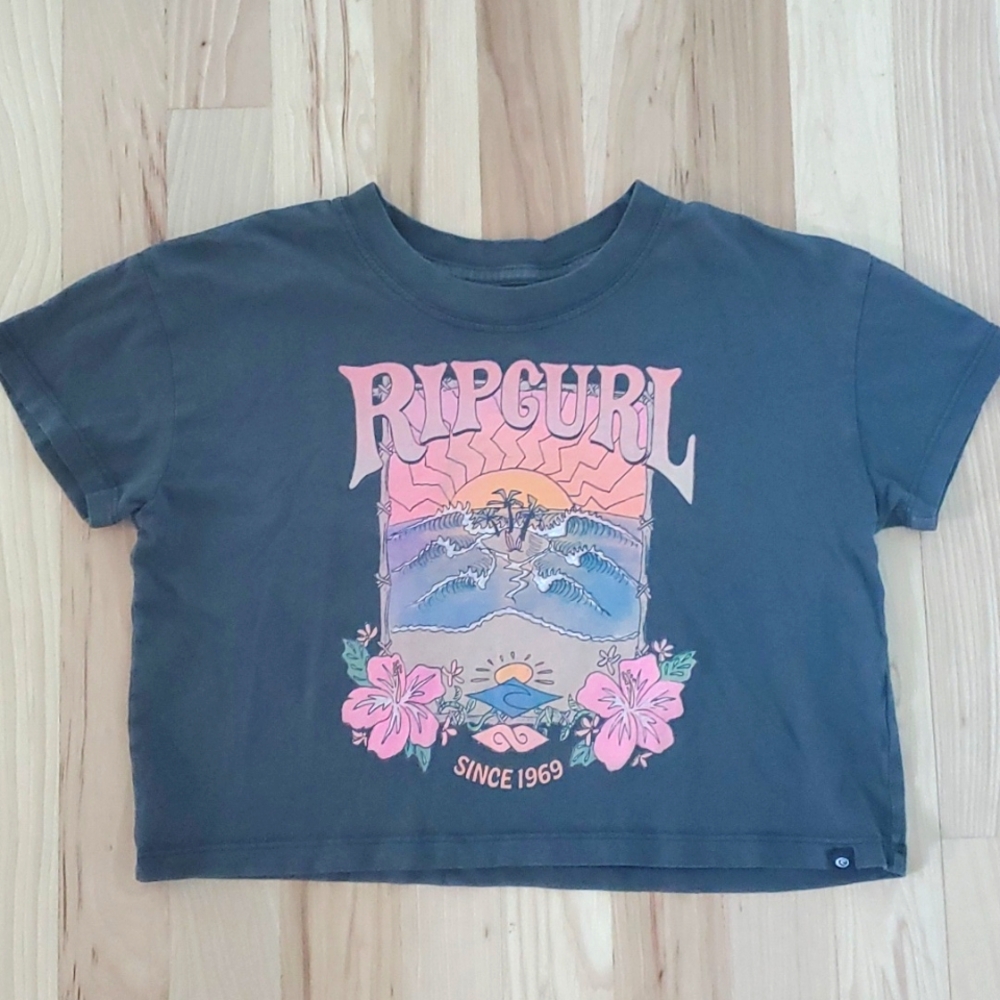 RIP CURL 🌺 Cropped Surf Tee